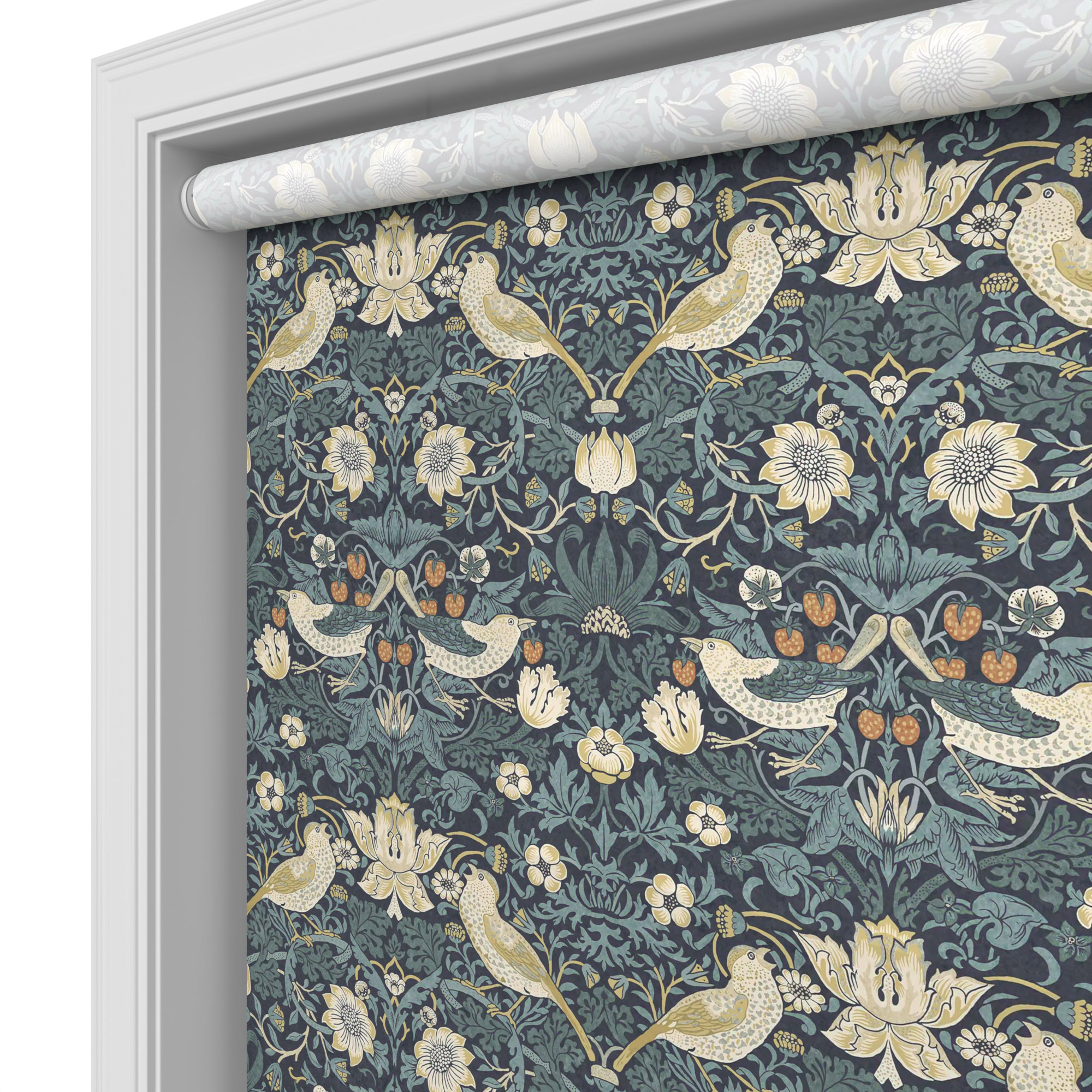 TwistFit William Morris At Home Strawberry Thief Indigo Motorised - Image 4