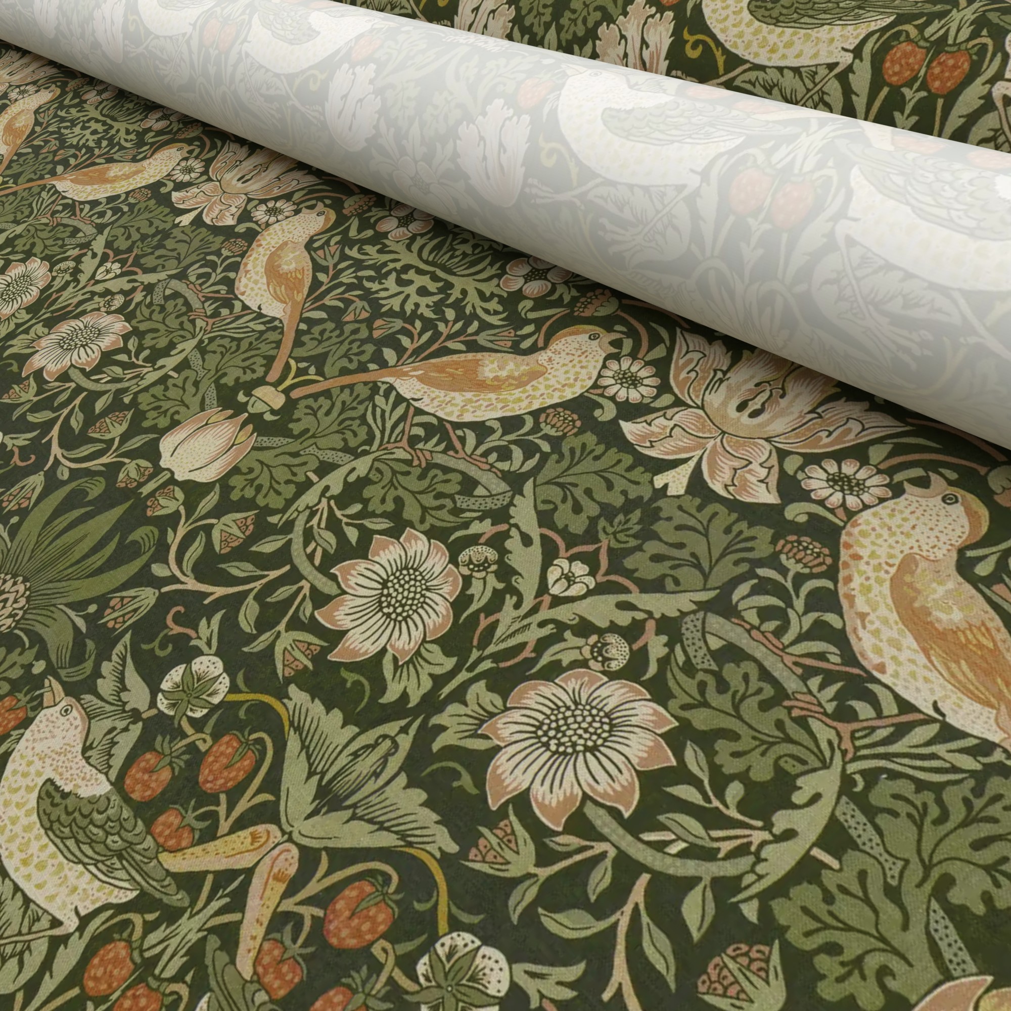 TwistFit William Morris At Home Strawberry Thief Nettle Motorised - Image 5