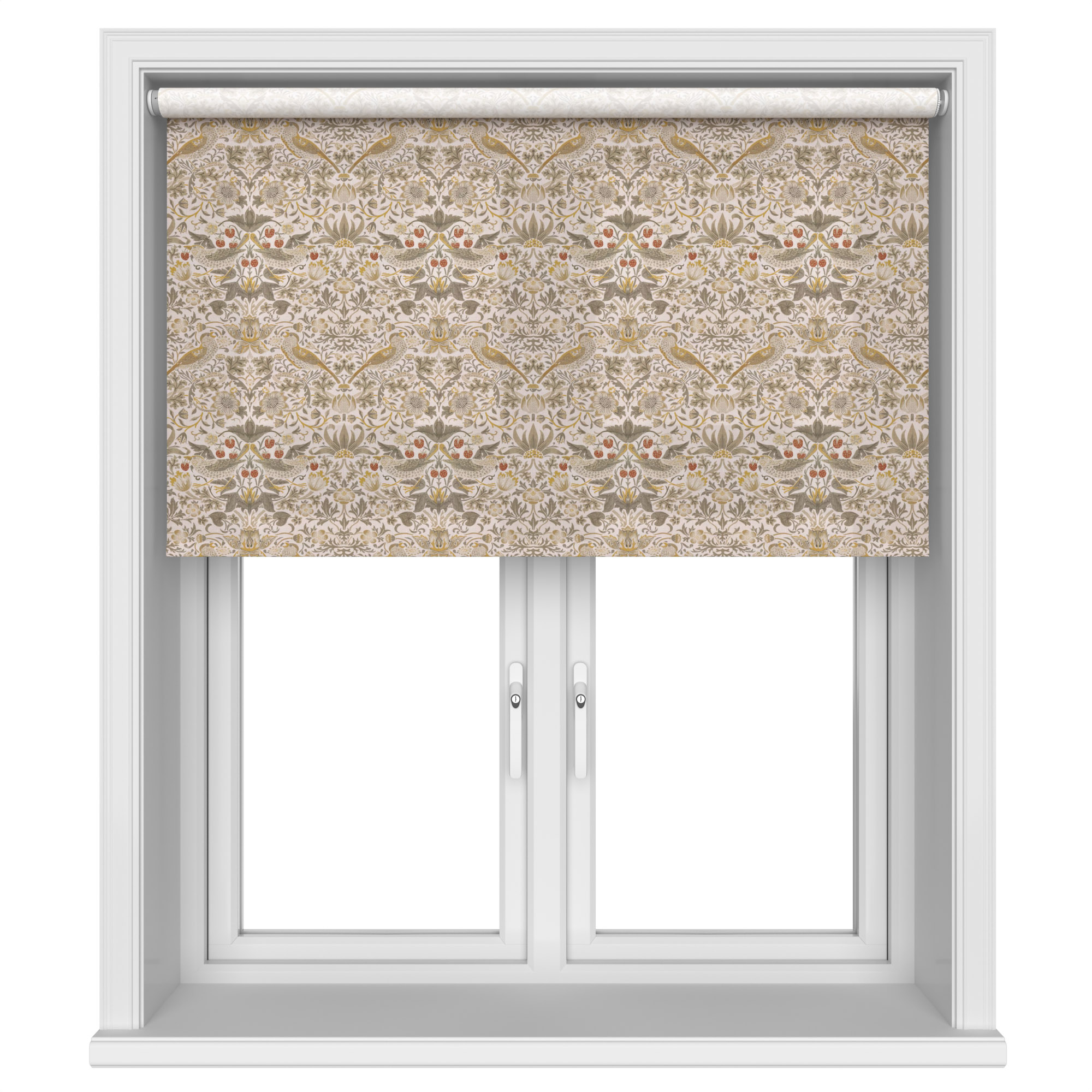 TwistFit William Morris At Home Strawberry Thief Ochre Motorised