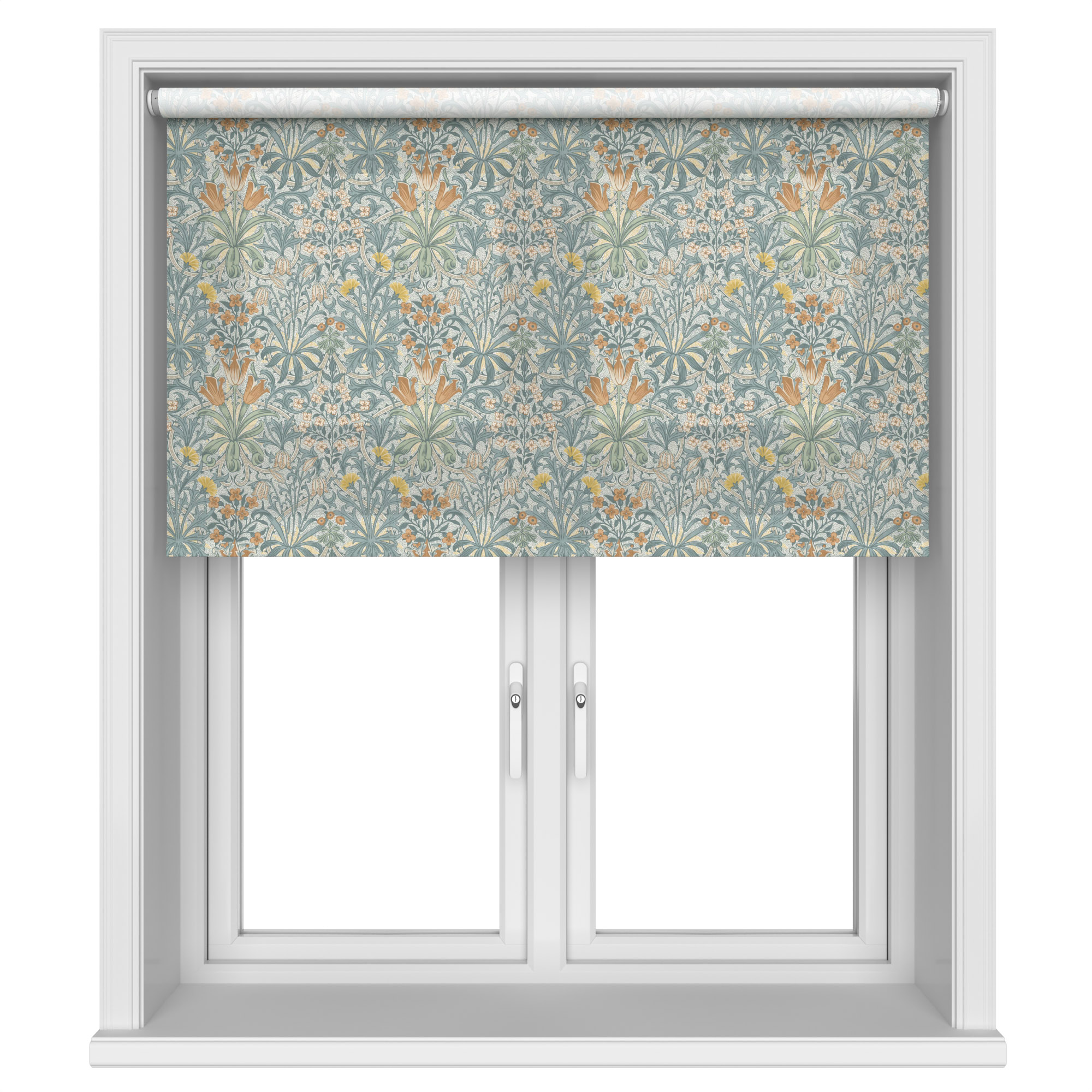TwistFit William Morris At Home Woodland Weeds Bluebird Motorised
