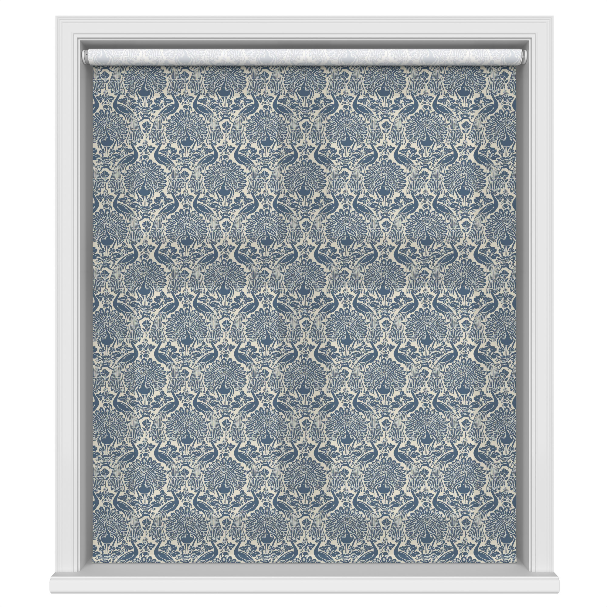 TwistFit Laura Ashley Peacock Damask Dusky Seaspray Motorised - Image 2