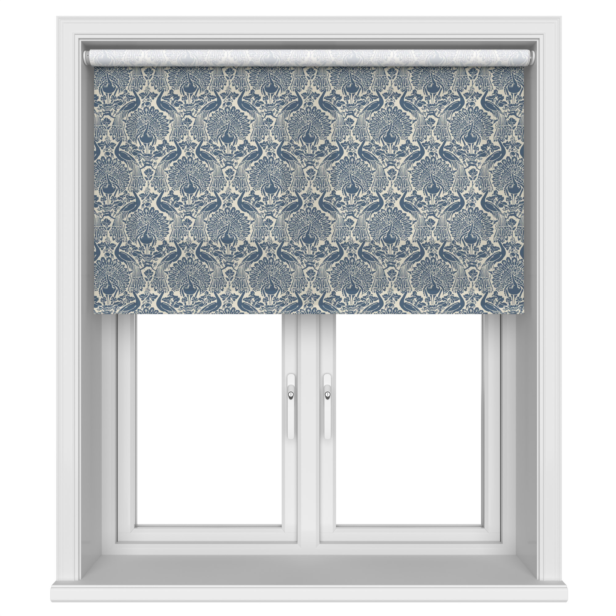 TwistFit Laura Ashley Peacock Damask Dusky Seaspray Motorised