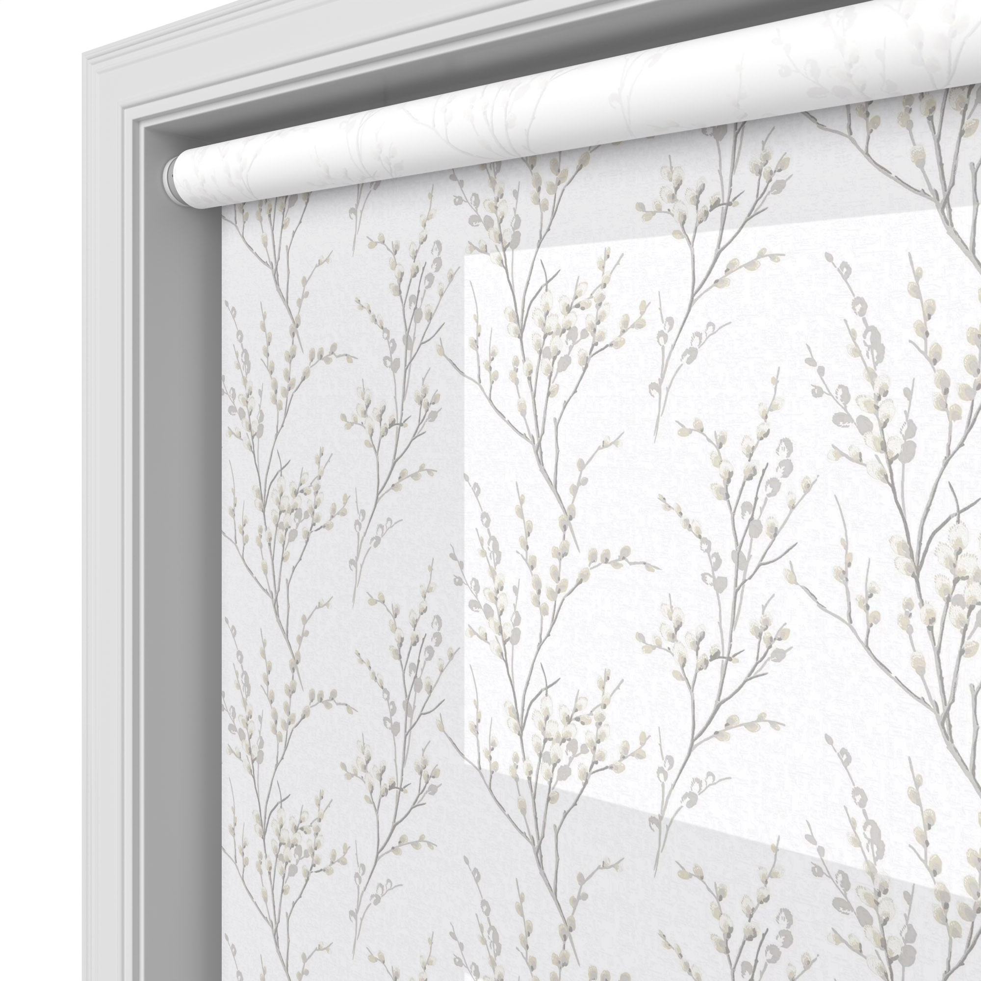 TwistFit Laura Ashley Pussy Willow Dove Grey Motorised - Image 4