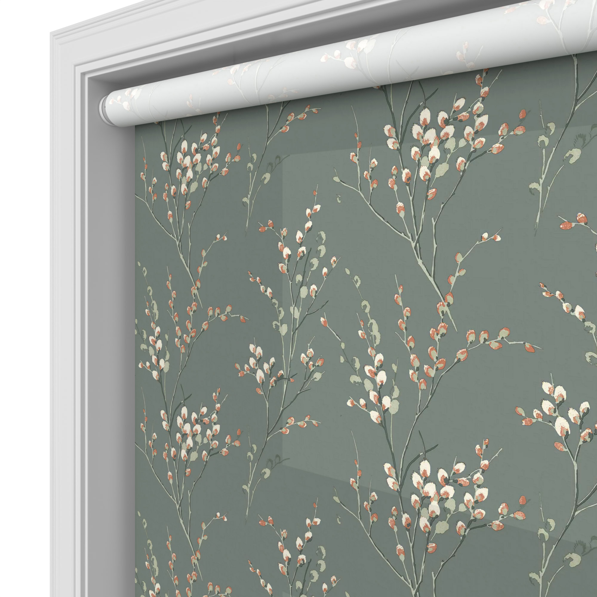 TwistFit Laura Ashley Pussy Willow Fern Green Motorised - Image 4