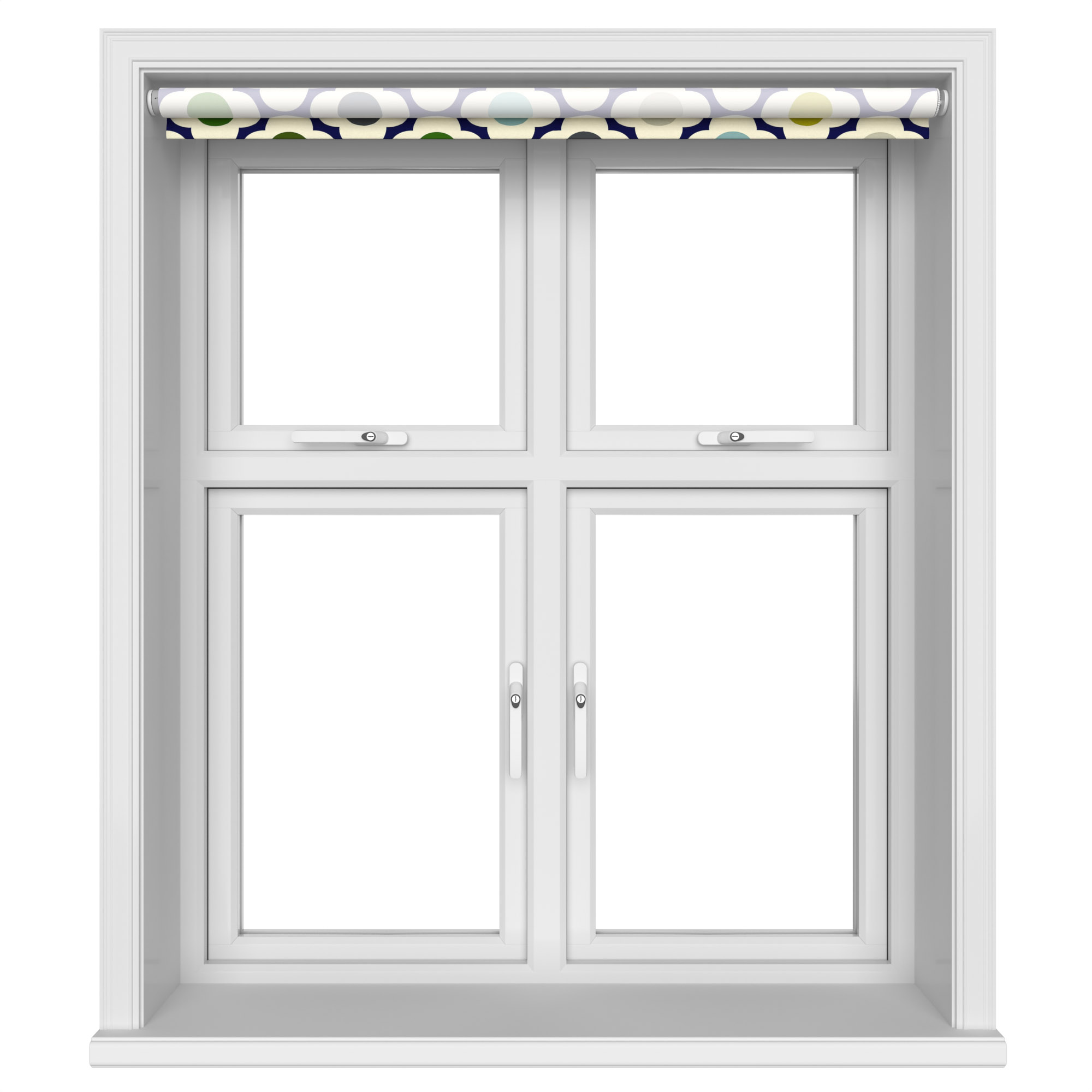 TwistFit Orla Kiely Spot Flower Blue Multi Motorised - Image 3
