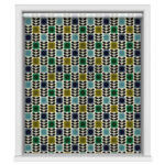 TwistFit Orla Kiely Spot Flower Stem Blue & Green Motorised