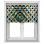 TwistFit Orla Kiely Spot Flower Stem Blue & Green Motorised
