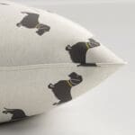 Emily Bond Basil Pebble Cushion