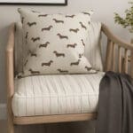 Emily Bond Basil Stone Cushion