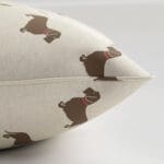 Emily Bond Basil Stone Cushion