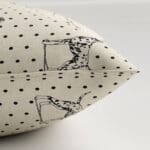 Emily Bond Fred Linen Cushion