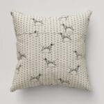 Emily Bond Fred Linen Cushion