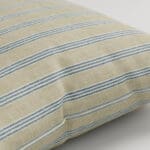 Emily Bond George Stripe Indigo Cushion