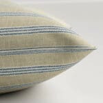 Emily Bond George Stripe Indigo Cushion