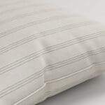 Emily Bond George Stripe Linen Cushion