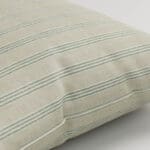 Emily Bond George Stripe Sage Cushion