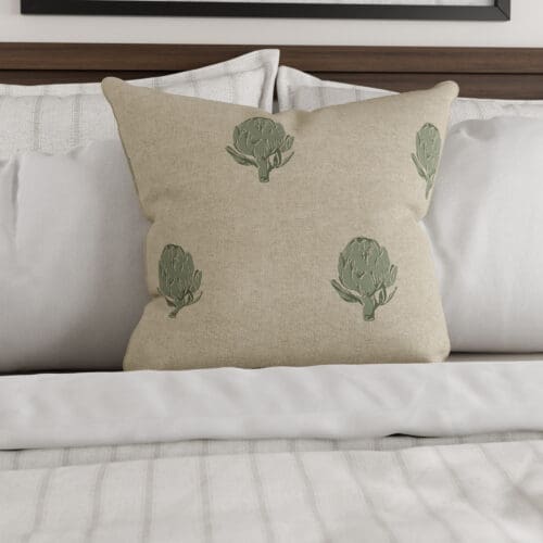 Emily Bond Globe Fern Cushion