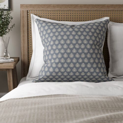 Emily Bond Jaipur Indigo Cushion