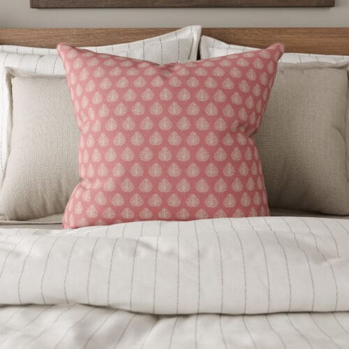 Emily Bond Jaipur Raspberry Cushion
