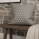 Emily Bond Jaipur Smoke Cushion