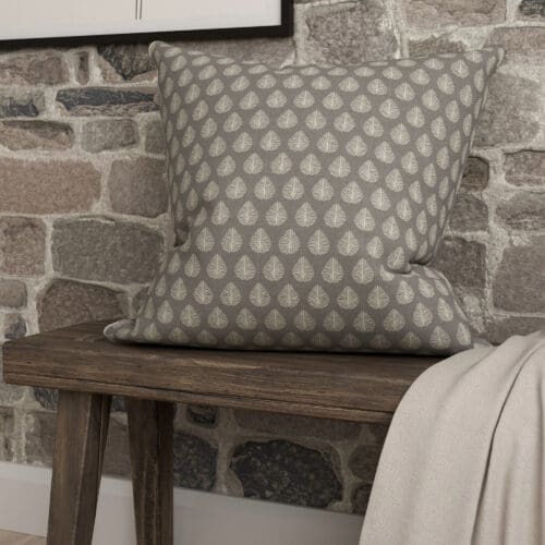 Emily Bond Jaipur Smoke Cushion