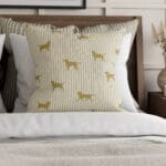 Emily Bond Marley Gold Cushion