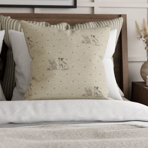Emily Bond Millie Indigo Cushion