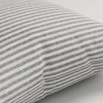 Emily Bond Oscar Stripe Indigo Cushion