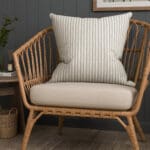 Emily Bond Oscar Stripe Pebble Cushion