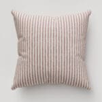 Emily Bond Oscar Stripe Raspberry Cushion