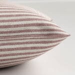 Emily Bond Oscar Stripe Raspberry Cushion
