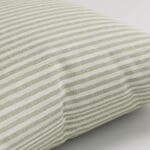 Emily Bond Oscar Stripe Sage Cushion