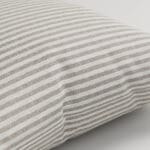 Emily Bond Oscar Stripe Smoke Cushion