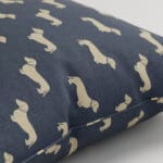 Emily Bond Peggy Indigo Cushion