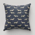 Emily Bond Peggy Indigo Cushion
