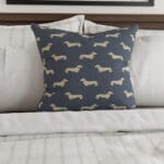 Emily Bond Peggy Indigo Cushion