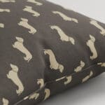 Emily Bond Peggy Smoke Cushion