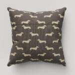 Emily Bond Peggy Smoke Cushion