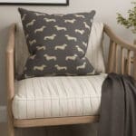 Emily Bond Peggy Smoke Cushion