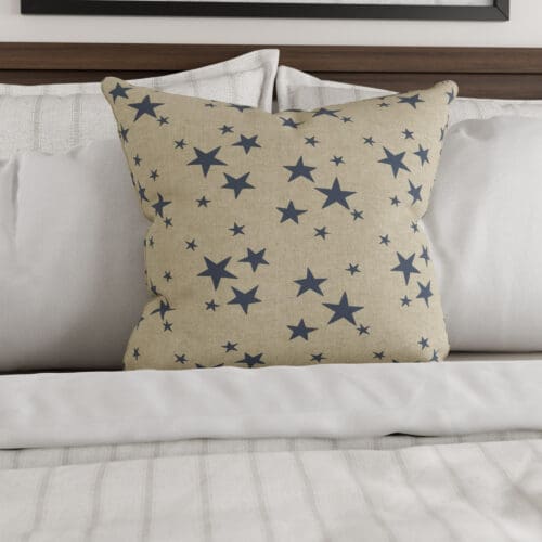 Emily Bond St Maws Indigo Cushion