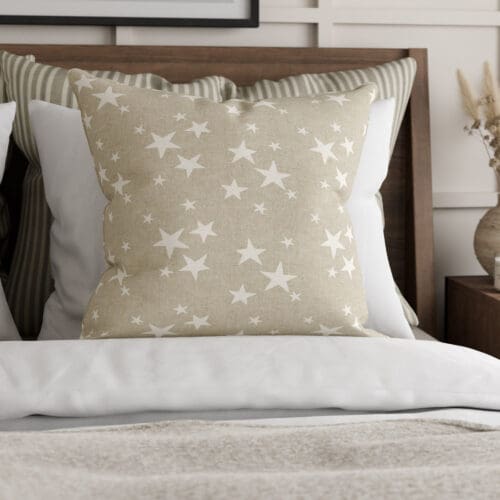 Emily Bond St Maws Linen Cushion