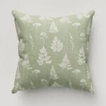 Emily Bond Tynesfield Sage Cushion