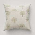 Emily Bond Yew Tree Linen Cushion