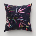 Sara Miller Bamboo Smokey Blue Cushion