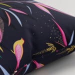Sara Miller Bamboo Smokey Blue Cushion