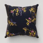 Sara Miller Birds & Gate Deep Navy Cushion
