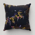 Sara Miller Birds & Gate Deep Navy Cushion