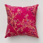 Sara Miller Birds of Paradise Fuchsia Cushion