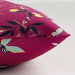 Sara Miller Butterflies & Trellis Purple Cushion