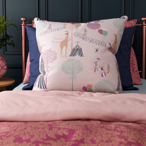 Sara Miller Circus Pink Cushion